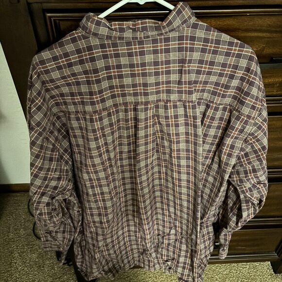 Carhartt Shirt Size XXL Plaid Button Up - Picture 2 of 4